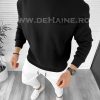 Hanorac barbati negru slim fit K226 31-1-Hanorace