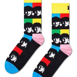 Happy Socks sosete Beatles All Together Now Sock culoarea negru