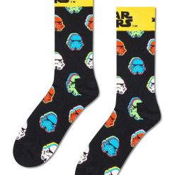 Happy Socks sosete x STAR WARS Stormtrooper Sock culoarea negru