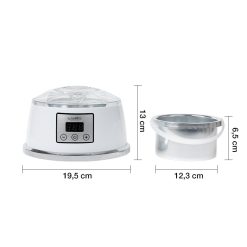 Incalzitor ceara profesional iSMART WAX PRO 500 ml LUXORISE Silver 5