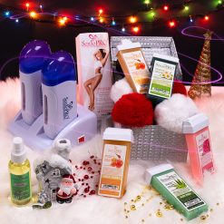 Kit Epilare Double Action CADOU Rezerva Ceara aplicator ingust 2