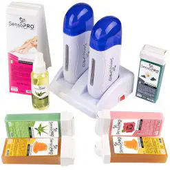 Kit Epilare Double Action + CADOU Rezerva Ceara aplicator ingust-Epilare  data-src=