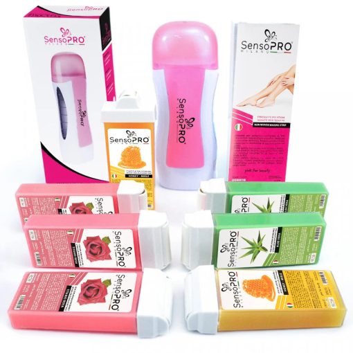 Kit Epilare Soft Pink + CADOU Rezerva Ceara aplicator ingust-Epilare > Kit Epilare Ceara