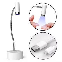 Lampa UV Led Flexibila Touch Cure Pentru Uscarea Tipsurilor Reutilizabile 3W - Everin-APARATURA MANICHIURA ❤️ > Lampi UV/LED