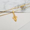 Lantisor It's Corn! - Argint 925 placat cu Aur Galben 18K-Toate >> Argint 925 >> Lantisoare Argint