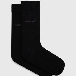 Levi's sosete 2-pack culoarea negru-Şosete