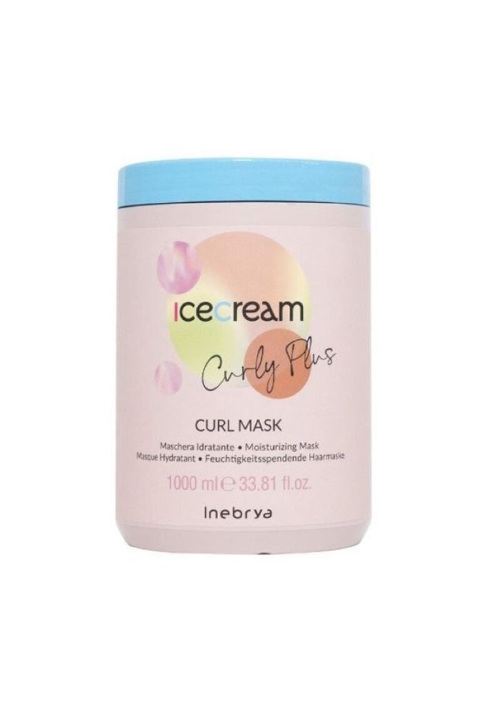 Masca hidratanta pentru par cret/ondulat Ice Cream Curly Plus - 1000 ml-FEMEI-GENTI SI ACCESORII/Produse cosmetice