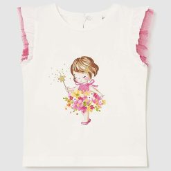 Mayoral tricou bebe culoarea roz-Îmbrăcăminte