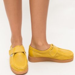 Mocasini Dambo Galbeni-Casual-Mocasini dama