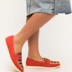 Mocasini Sabiha Rosii-Casual-Mocasini dama