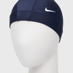 Nike casca inot Comfort culoarea albastru marin-Accesorii înot