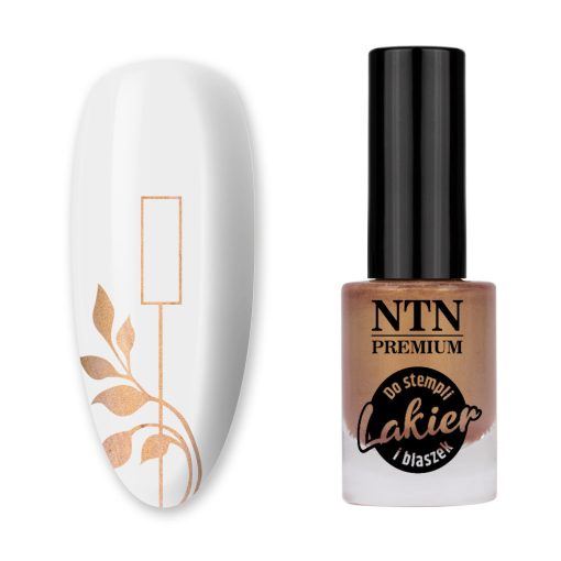 Oja Pentru Stampila NTN Premium Rose Gold- Nr.101 - Everin-NAIL ART ❤️ > Matrite si oja stampila