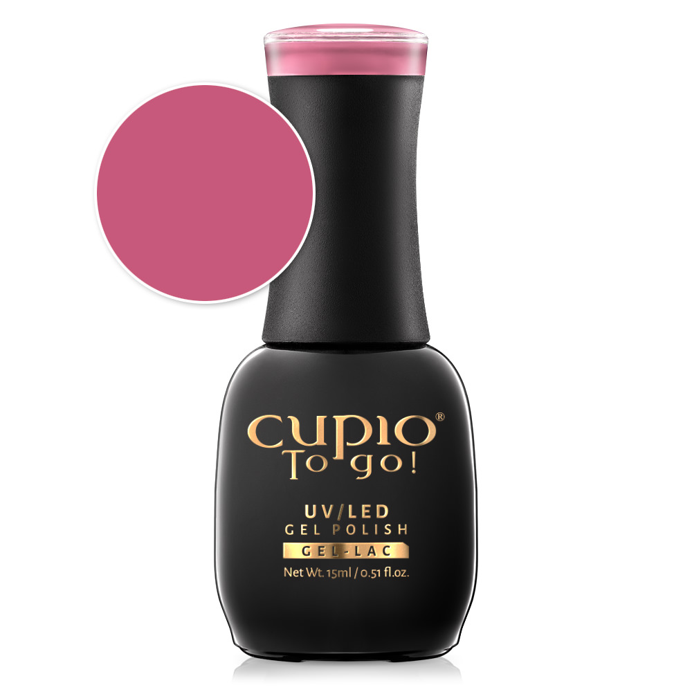 Oja semipermanenta Cupio Dusty Rose 15ml-Oje Semipermanente-Culori fara sclipici