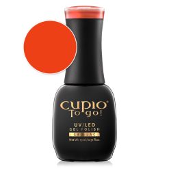 Oja semipermanenta Cupio To Go! Chilli Red 15ml-Oje Semipermanente-Culori fara sclipici