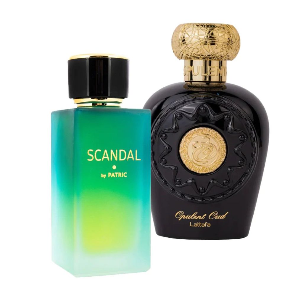 Pachet 2 parfumuri Opulent Oud 100 ml si Scandal by Patric 100 ml-Pachete promo