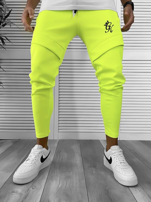 Pantaloni de trening neon silon conici 12374 46-4-Pantaloni > Pantaloni de trening