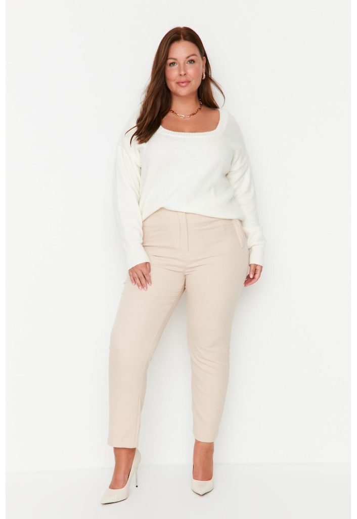 Pantaloni plus size conici-FEMEI-IMBRACAMINTE/Pantaloni si colanti