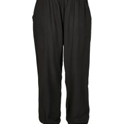 Pantaloni relaxed fit cu buzunare laterale-FEMEI-IMBRACAMINTE/Pantaloni si colanti