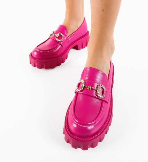 Pantofi Casual Alyena Fuchsia-Casual-Casual