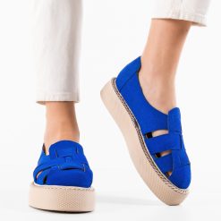 Pantofi Casual Anura Albastri-Casual-Casual