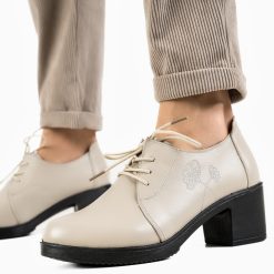 Pantofi Casual Atraxia Bej-Casual-Pantofi casual