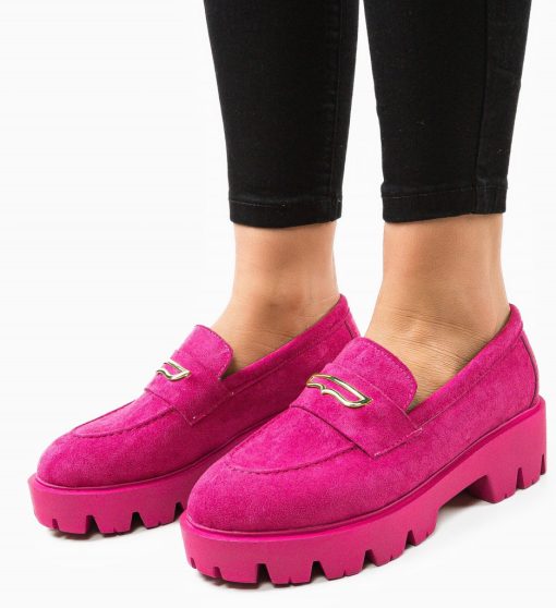 Pantofi Casual Beikrols Fuchsia-Casual-Casual