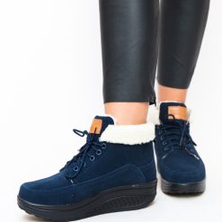 Pantofi Casual Blind Bleumarin-Casual-Pantofi casual