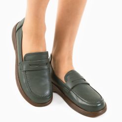 Pantofi Casual Byertes Verzi-Casual-Pantofi casual