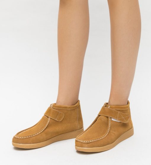 Pantofi Casual Cronic Camel-Casual-Pantofi casual