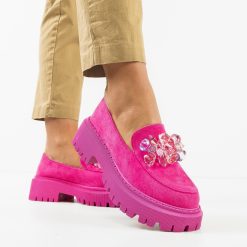 Pantofi Casual Dave Fuchsia-Casual-Casual