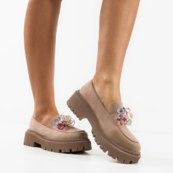 Pantofi Casual Dave Khaki-Casual-Casual