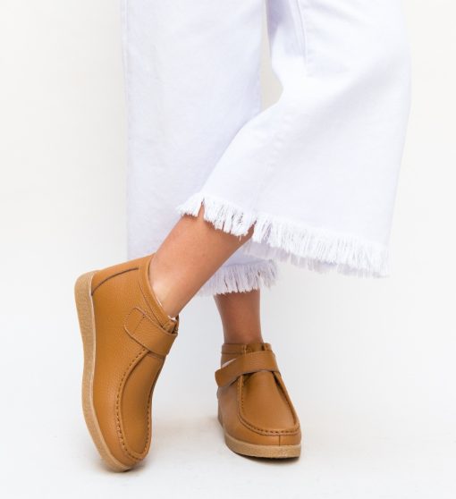 Pantofi Casual Debir Camel-Casual-Pantofi casual