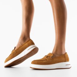 Pantofi Casual Ekine Camel-Casual-Casual