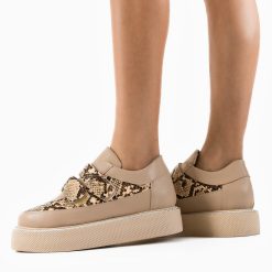 Pantofi Casual Herghely Nude-Casual-Casual