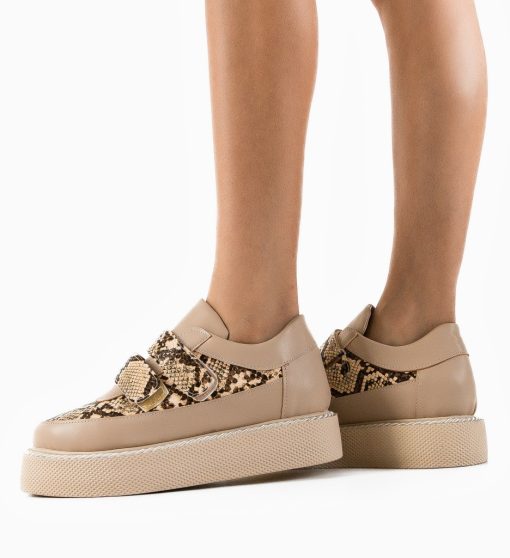 Pantofi Casual Herghely Nude-Casual-Casual