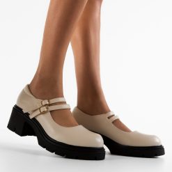 Pantofi Casual Jadvyga Bej-Casual-Casual