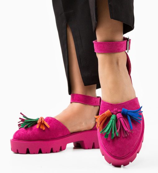 Pantofi Casual Jaila Fuchsia-Casual-Casual