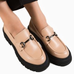 Pantofi Casual Jung Nude-Casual-Casual