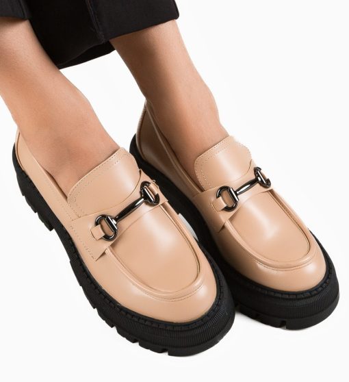 Pantofi Casual Jung Nude-Casual-Casual