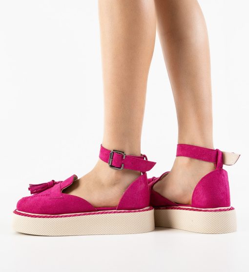 Pantofi Casual Kalin Fuchsia-Casual-Casual