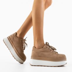 Pantofi Casual Kampus Nude-Casual-Casual