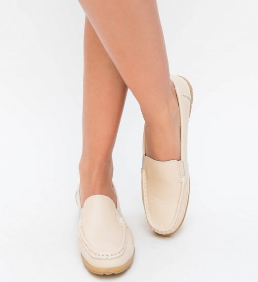 Pantofi Casual Kives Bej-Casual-Pantofi casual