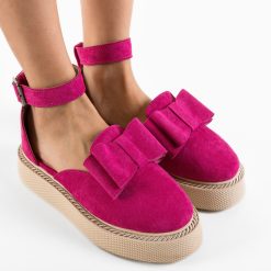 Pantofi Casual Marbo Fuchsia-Casual-Pantofi casual