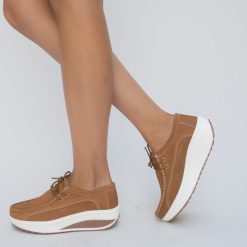 Pantofi Casual Marco Camel-Casual-Mocasini dama