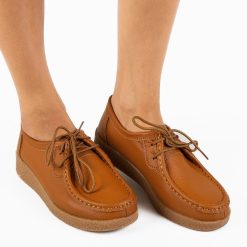 Pantofi Casual Niko Camel-Casual-Casual