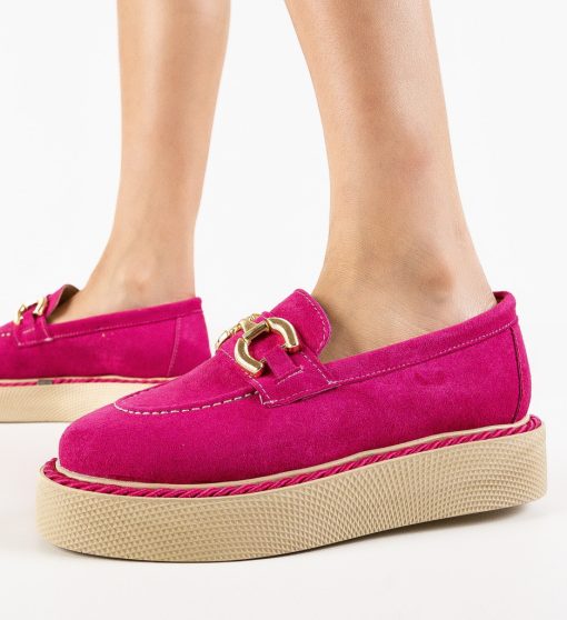 Pantofi Casual Selvie Fuchsia-Casual-Casual