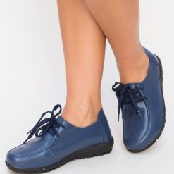 Pantofi Casual Serbe Bleumarin-Casual-Mocasini dama