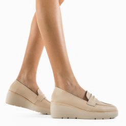 Pantofi Casual Teyana Bej-Casual-Casual