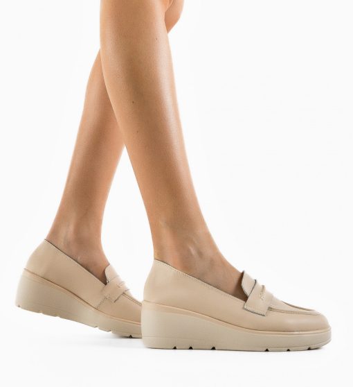 Pantofi Casual Teyana Bej-Casual-Casual