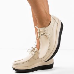 Pantofi Casual Vlasta Bej-Casual-Pantofi casual